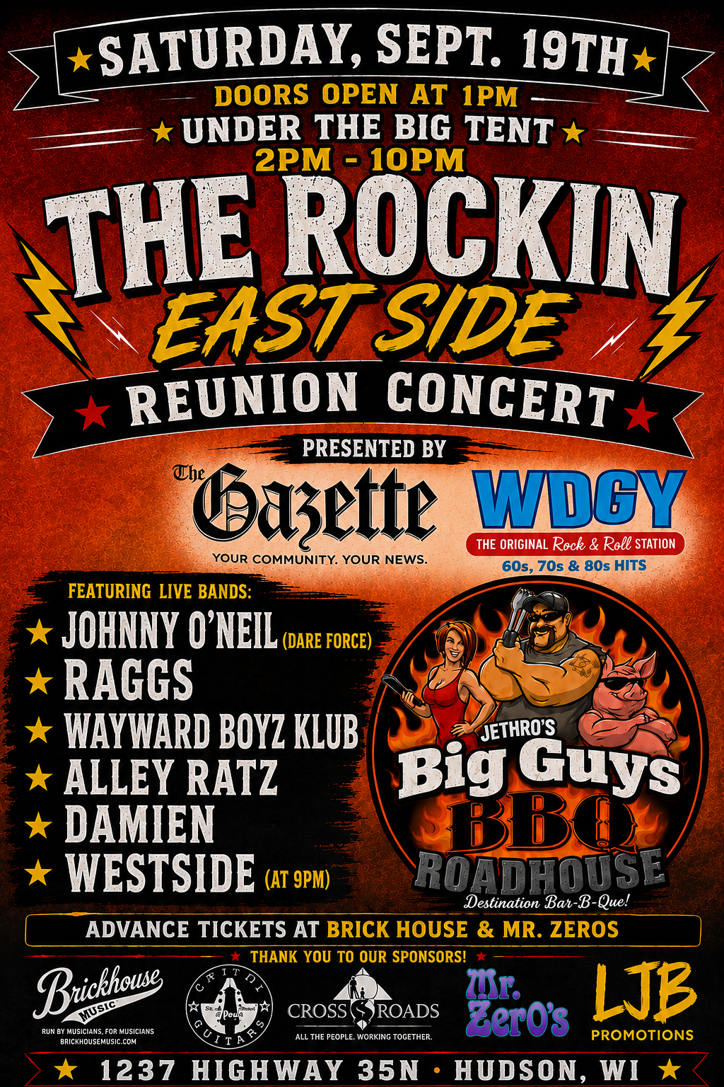 Flyer Rockin East Side Flyer Rockin East Side