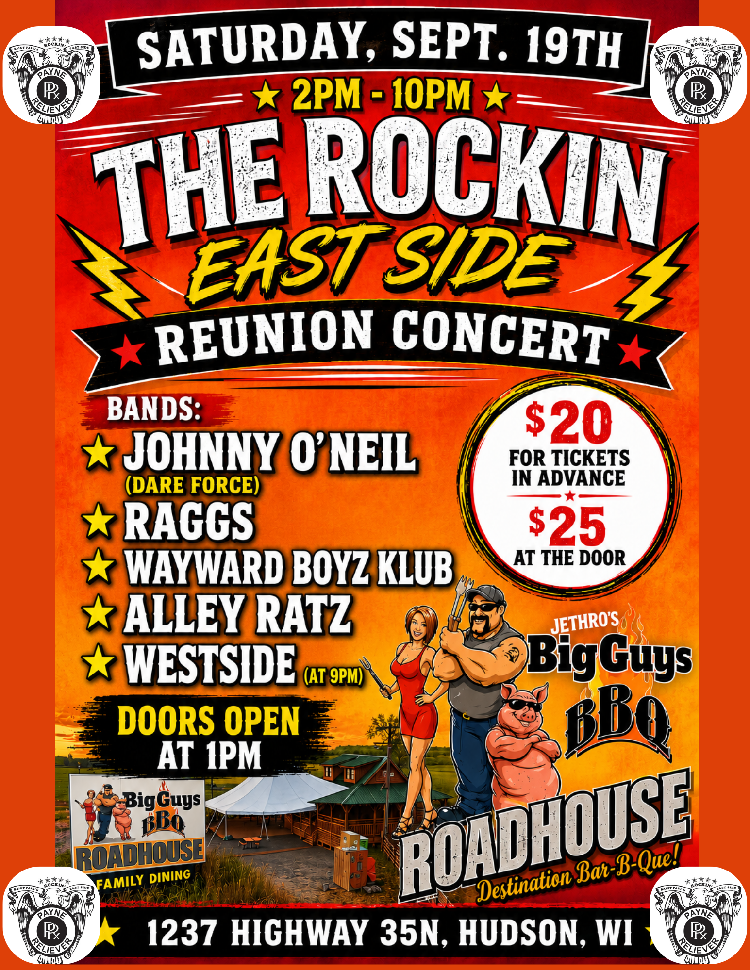 Flyer Rockin East Side
